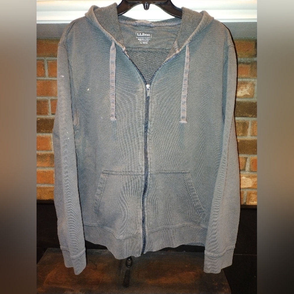 LL Bean mens full-zip hoodie